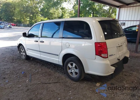 2011 Dodge Grand Caravan C/V из США, поврежденный, VIN 2D4JN1AG2BR600926
